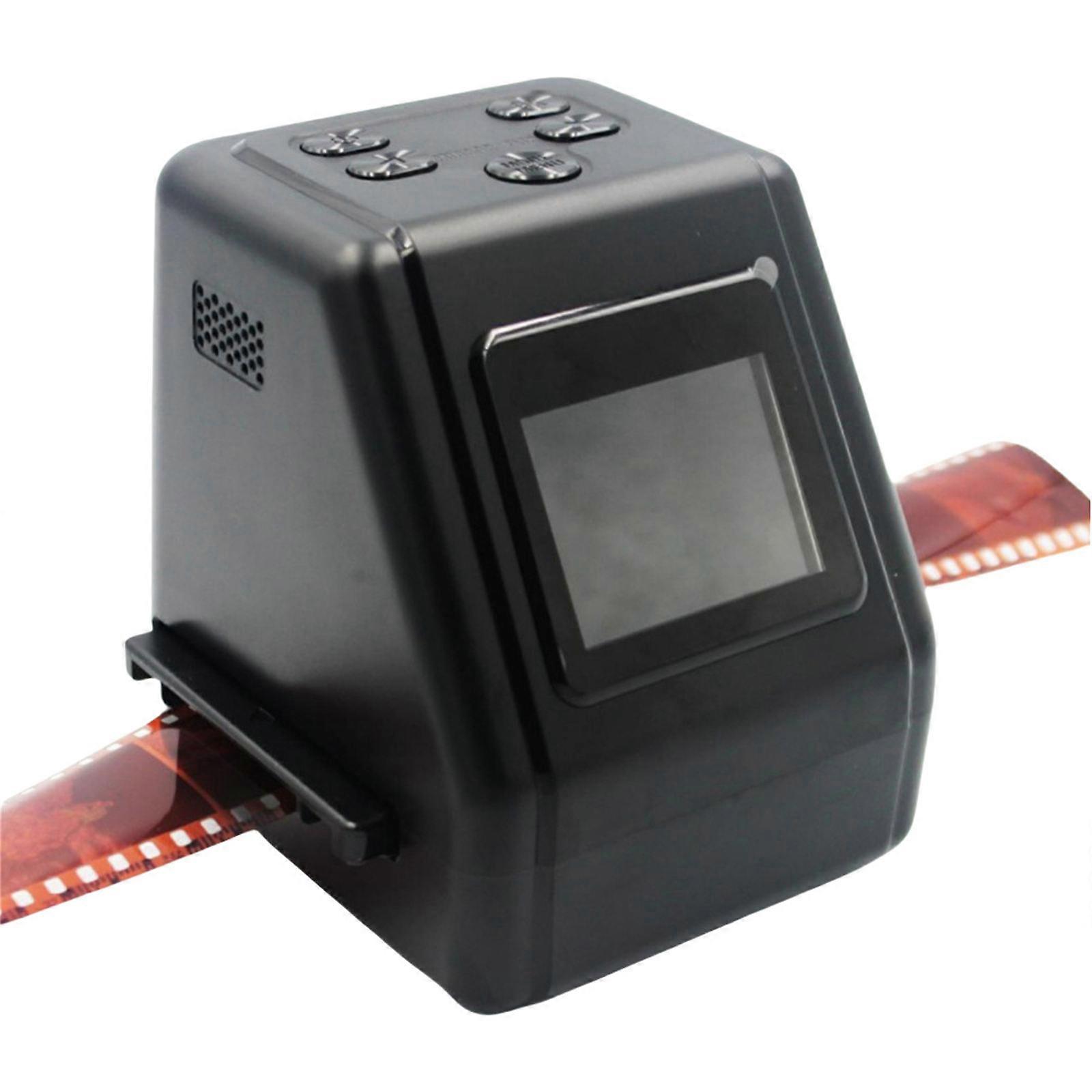 Film Scanner 2inch Screen Slide Scanner Convert 135 126 110 Slides to JPG Digital Photo Negative Scanner for Laptop Multicolor