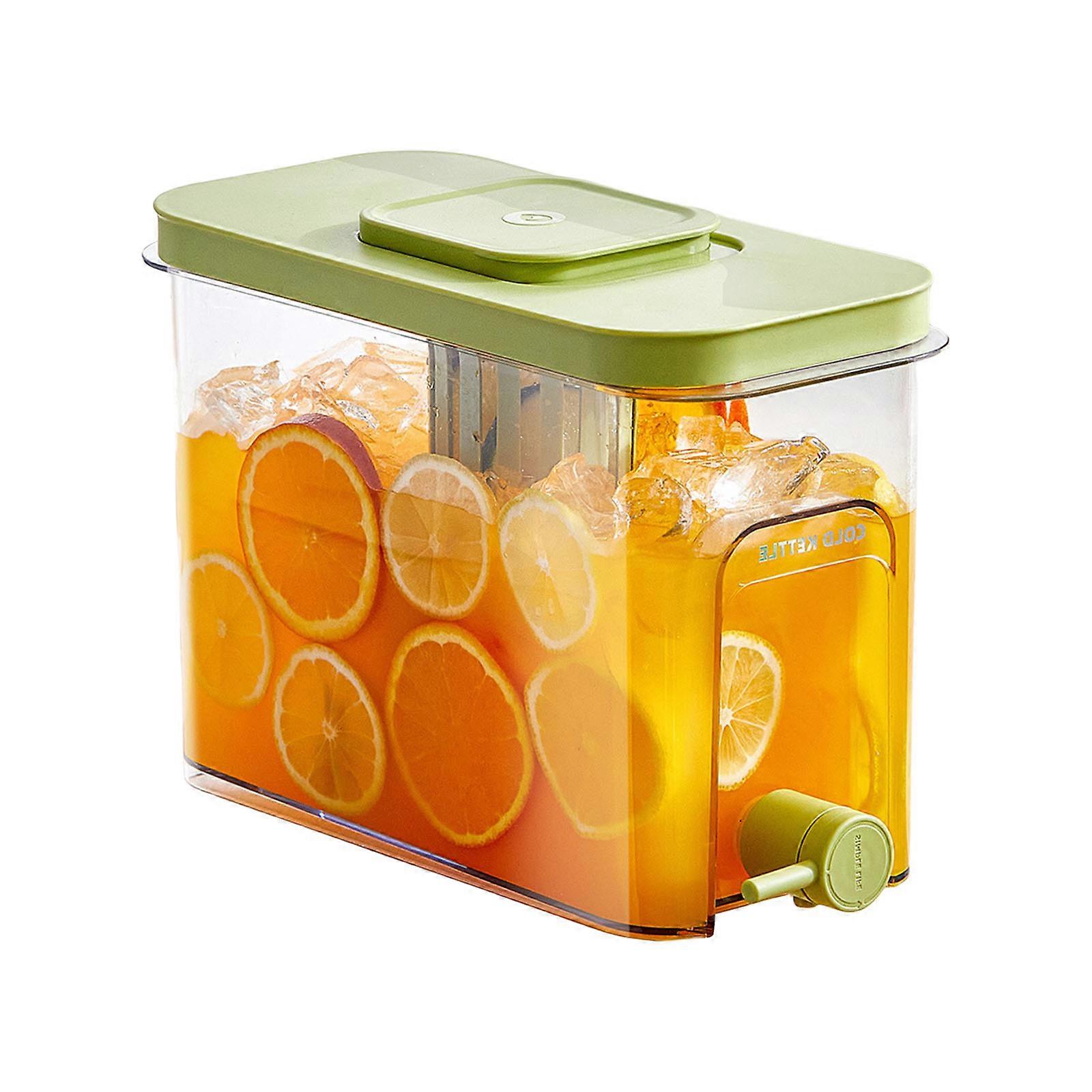 4 Liter Cold Beverage Servers Durable Plastic Construction Visible Liquid Level Outdoor Entertaining Essential Multicolor