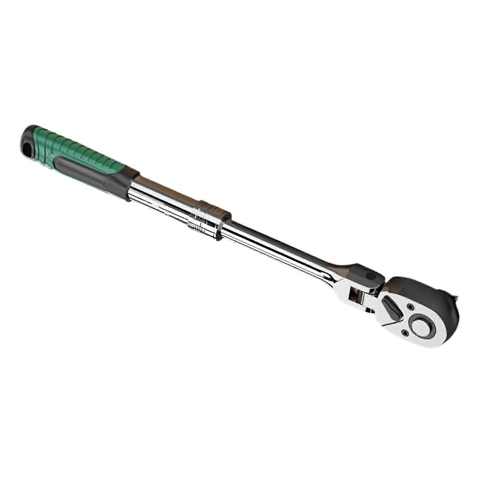 72 Tooth Retractable Ratcheting Wrench Flexible Head Design Durability Construction Suitable For Mechanics And Handymen Multicolor