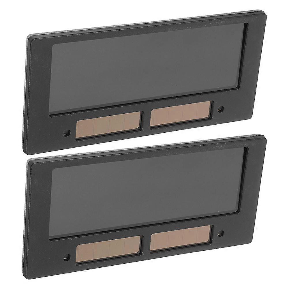 Welding Lens Auto Darkening for Welding Use 2Pcs Plastic Filter