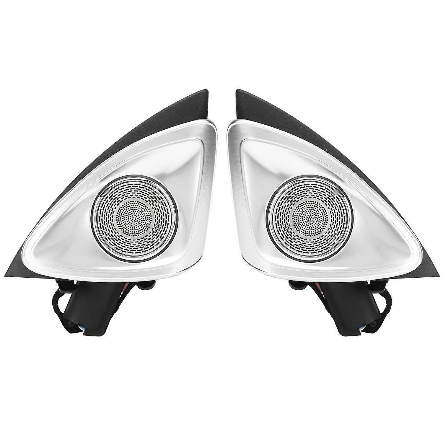 64 Color 4D Rotating Tweeter With LED Ambient Lighting for C‑Class W205 Sedan Facelift 2019‑2021