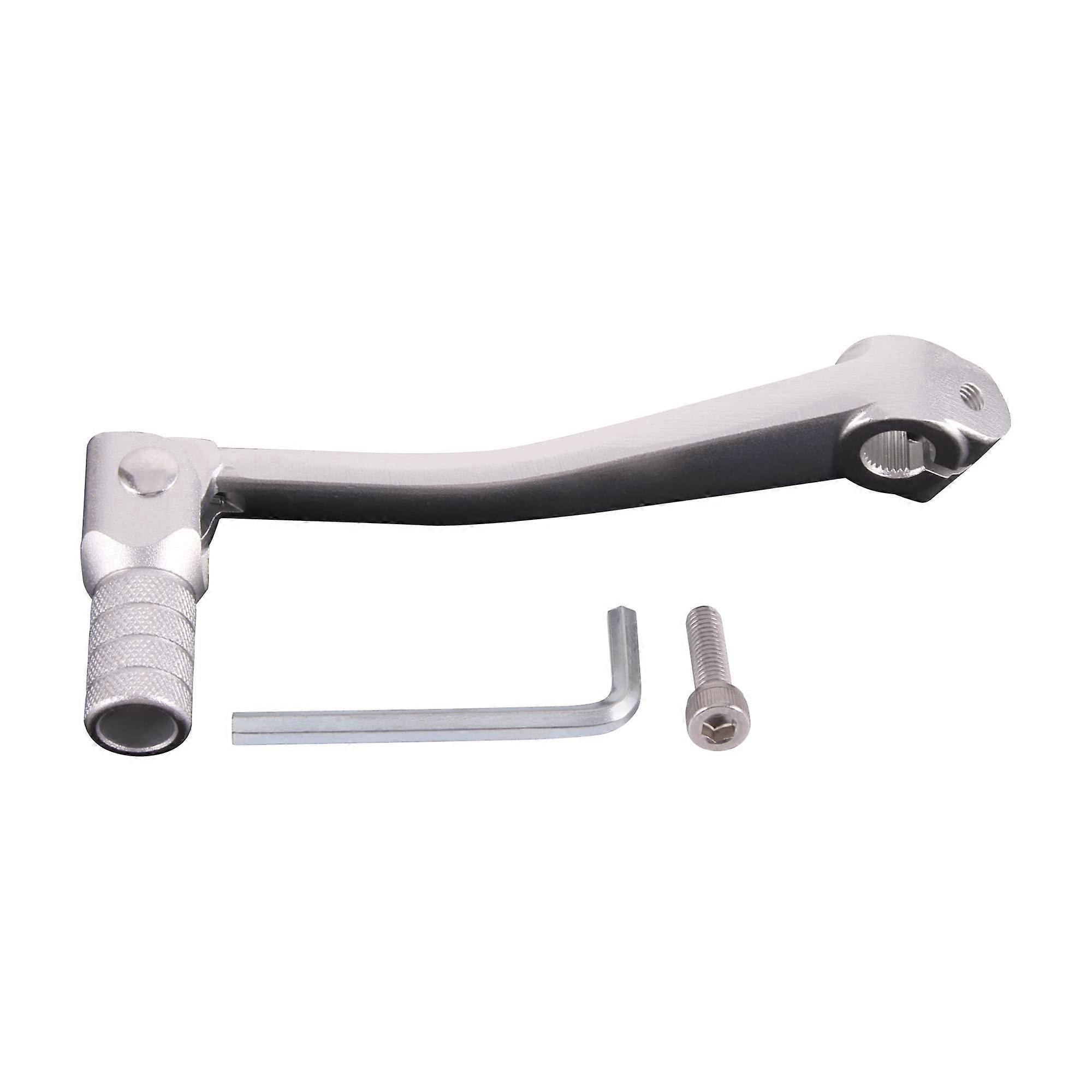 Silver CNC Aluminum Folding Gear Shift Lever for 50cc125cc Dirt Pit Bikes