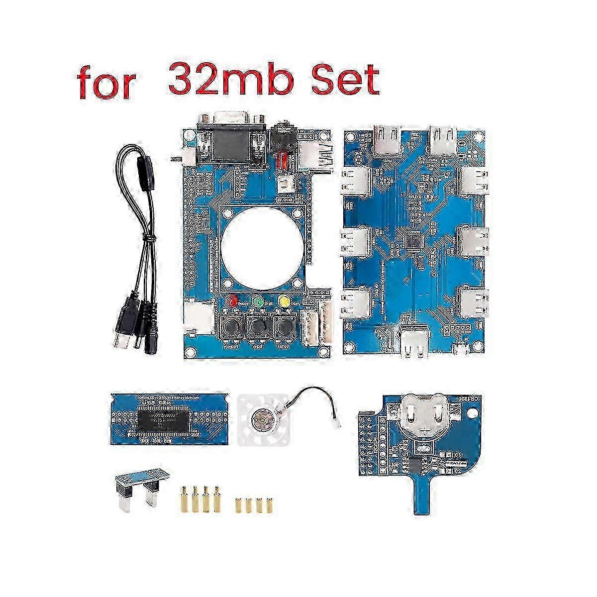 For Mister Fpga 32mb Kit Motherboard+usb Hub V2.1 Accessories For Terasic De10-nano Mister Fpga