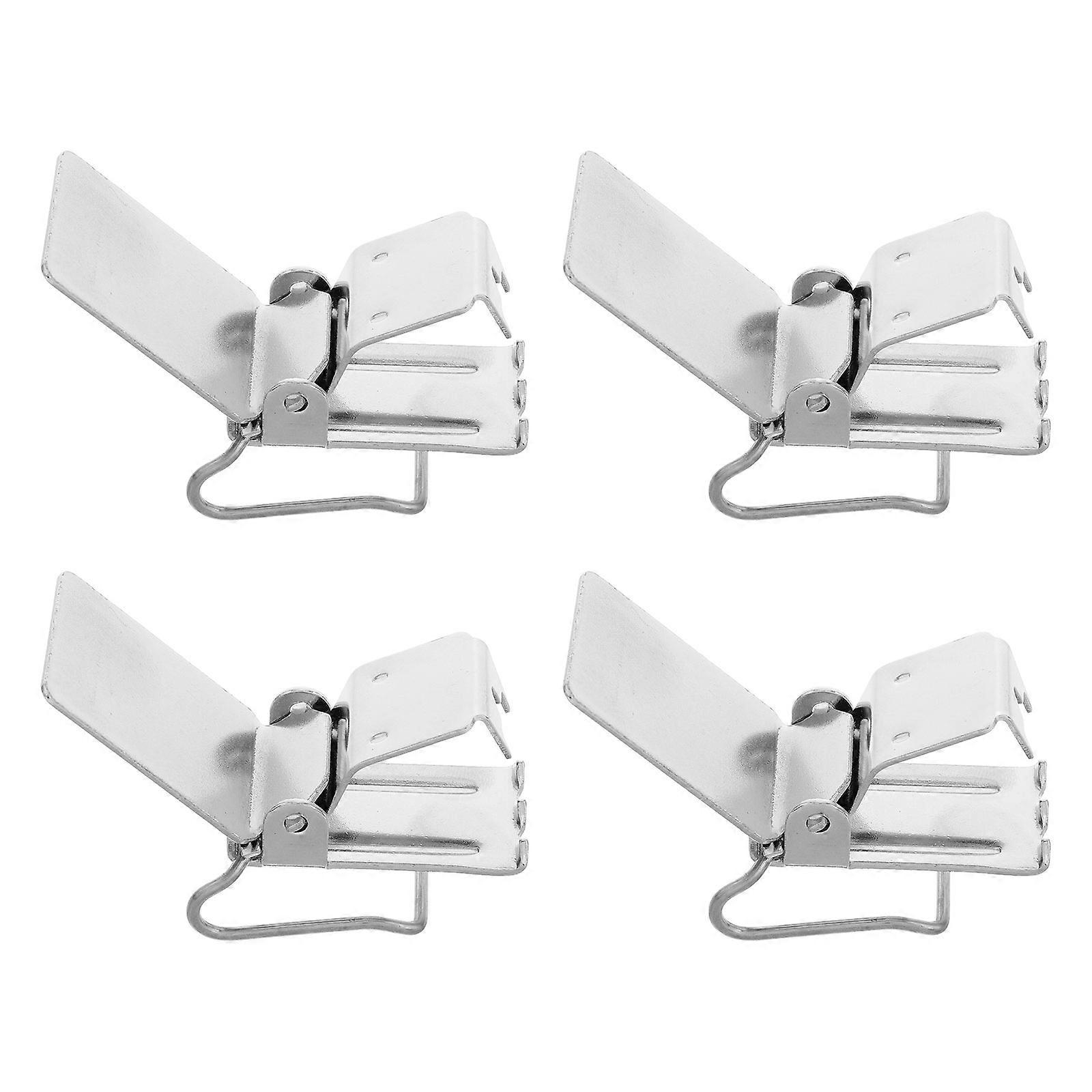 Wall Clips Versatile Hanging Curtains for Hotel Use Simple Design with Construction 4Pcs