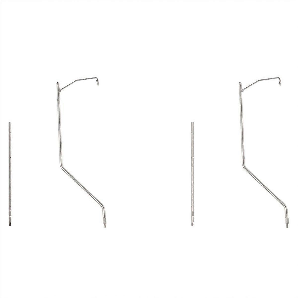 2X Outdoor Table Supply Portable Light Pole Bracket Desktop Bracket for Camping Table Accessories La