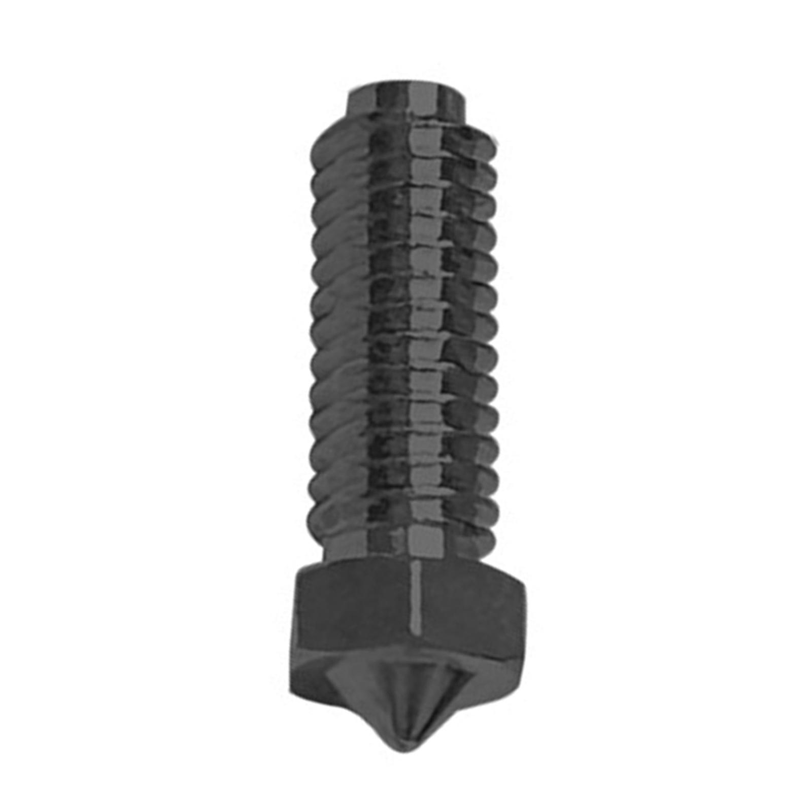 Professional 0.4mm 0.6mm Nozzles 3D Printer 1.75mm Filament Hot End Nozzles Threaded 3D Printer Nozzle Replacement  0.6mm