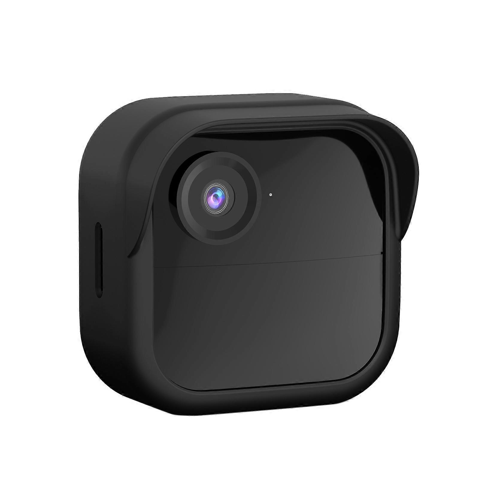 ブリンブリン用スリムで柔軟な監視カメラスリーブ 屋外4カメラハウジングカバー 取り付けが簡単 ギアを黒で固定