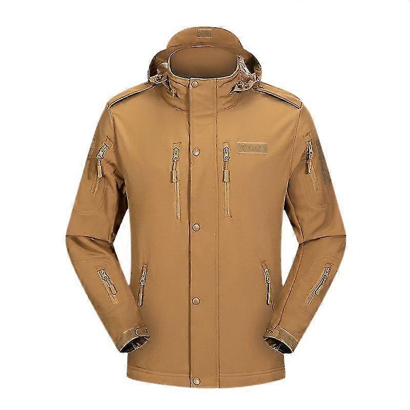 Stretch Camo Jacket for Active Wear - Fleece Lined and Weatherproof