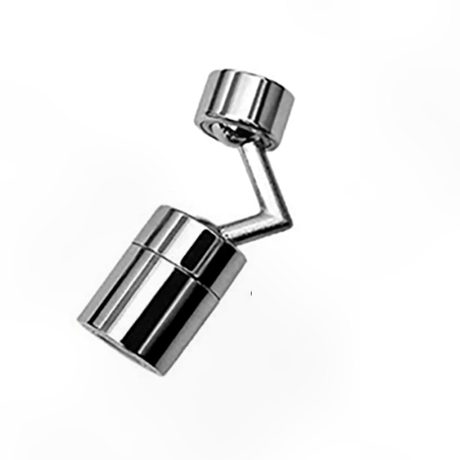 Adjustable 360° Swivel Faucet Extender with Splash Guard for Kitchen Sink and Washbasin