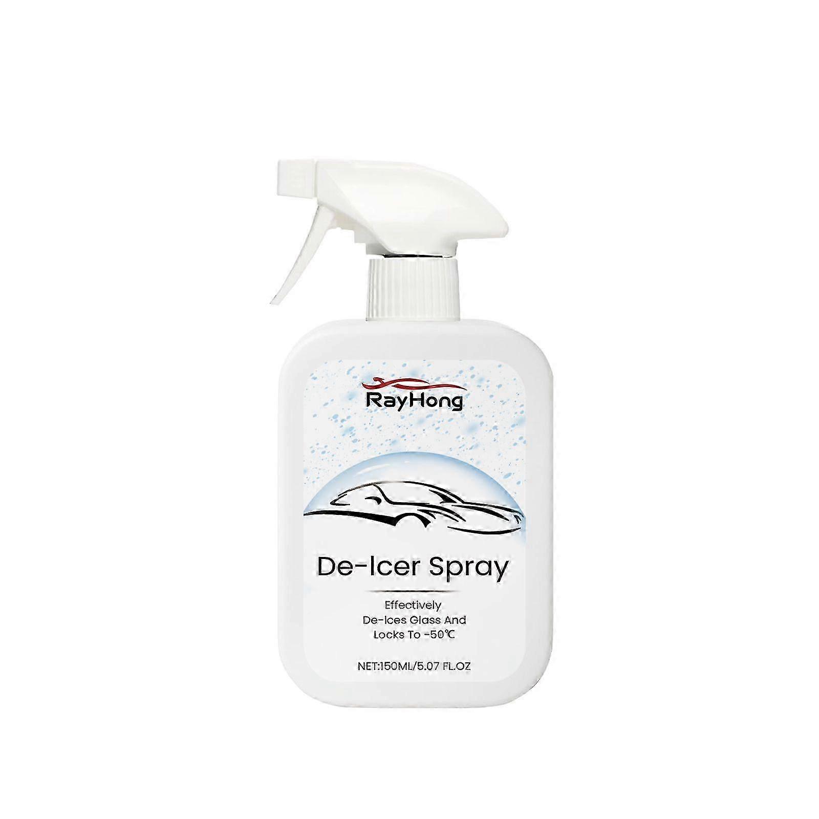 DeLcer Windshield Spray  Fast Frost  Ice Removal, AntiCracking, Clear View