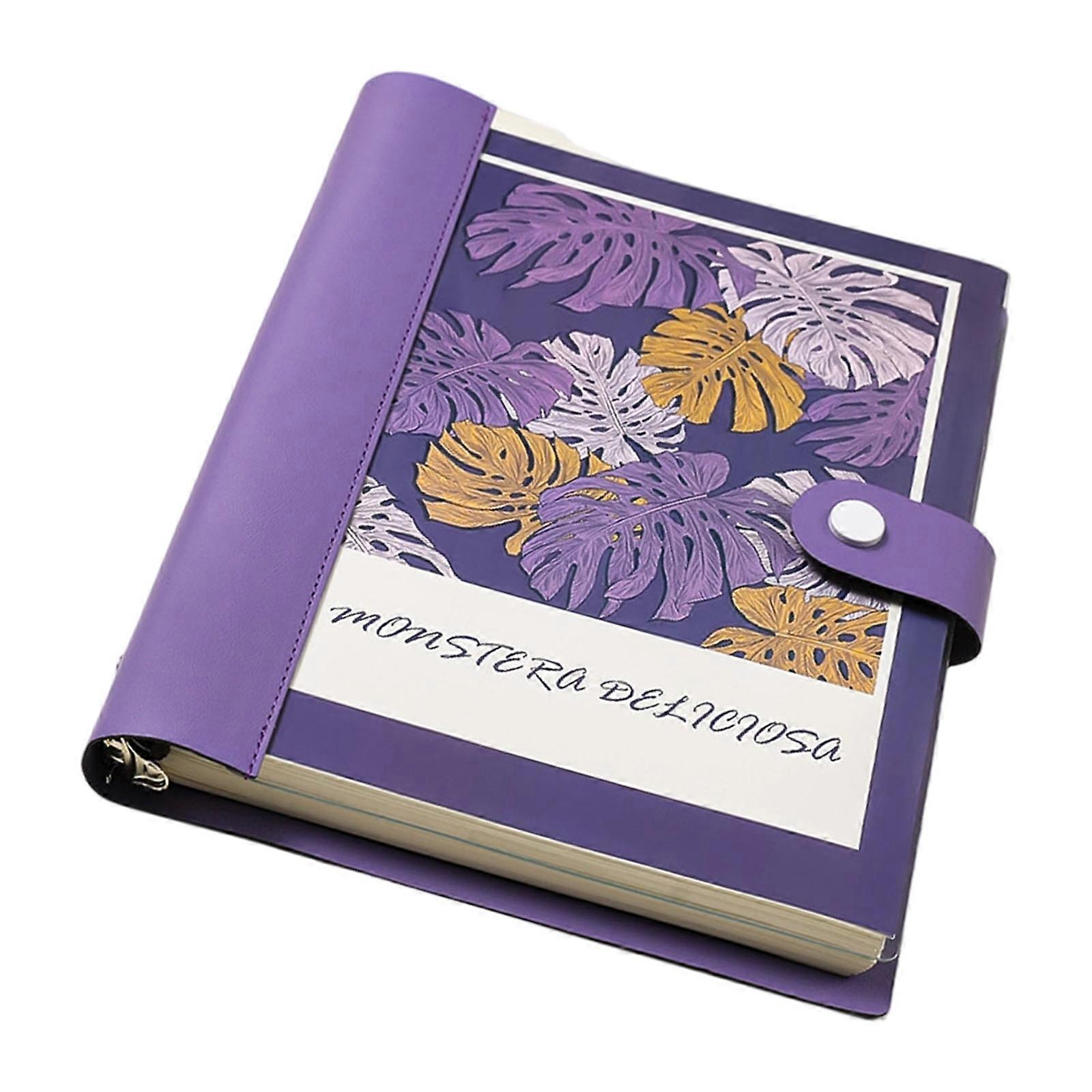 Refillable Notebook B5 Size Notebook With Removable Pages Friendly Paper Materials For Students and Professional Use Multicolor