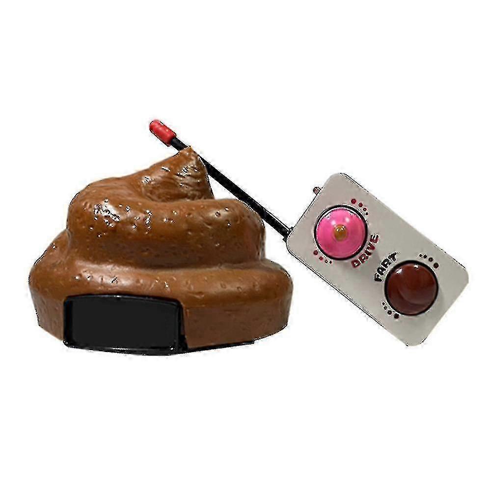 Remote Control Poop Car Toy With Spinning And Farting Action 49mhz - CHUN