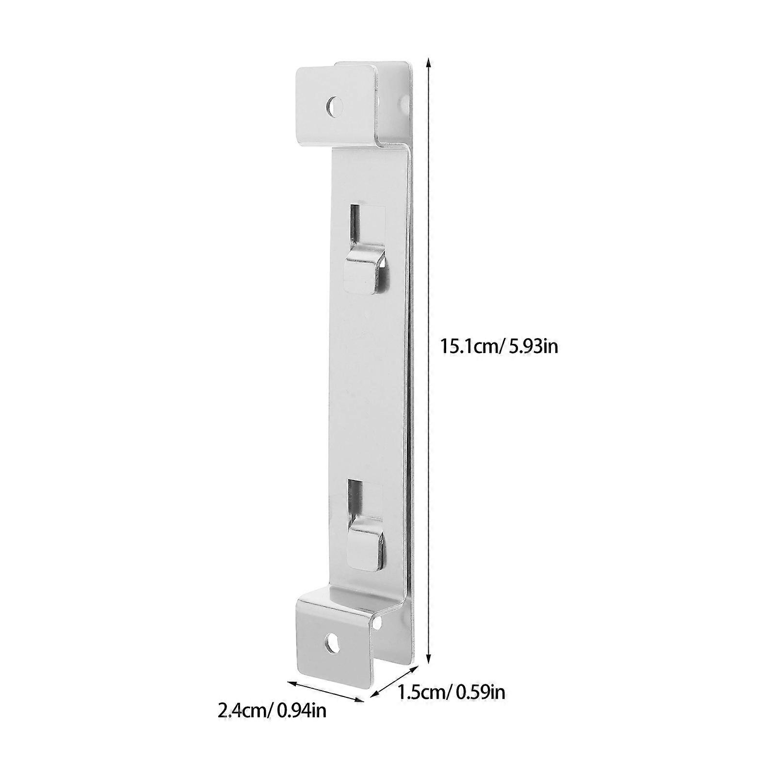 Hemoton 2 Sets Bird House Bracket Metal Rack for Bird House Nest Fixing Device