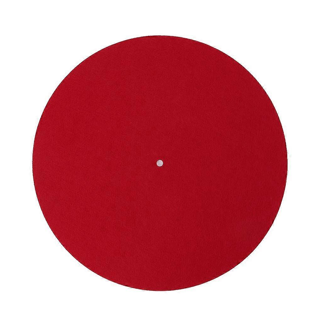 12 Inches Record Player Pad for Turntables, 295-300mm Diameter, 3mm Thick, Compatible with Most Record Players