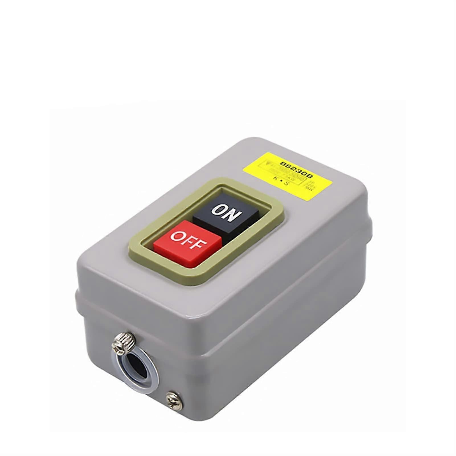 Power Control Button Switch Three-Phase Electronic Starter BS211B 216B 230B 1.5/2.2/7.5KW for Industrial Household Use