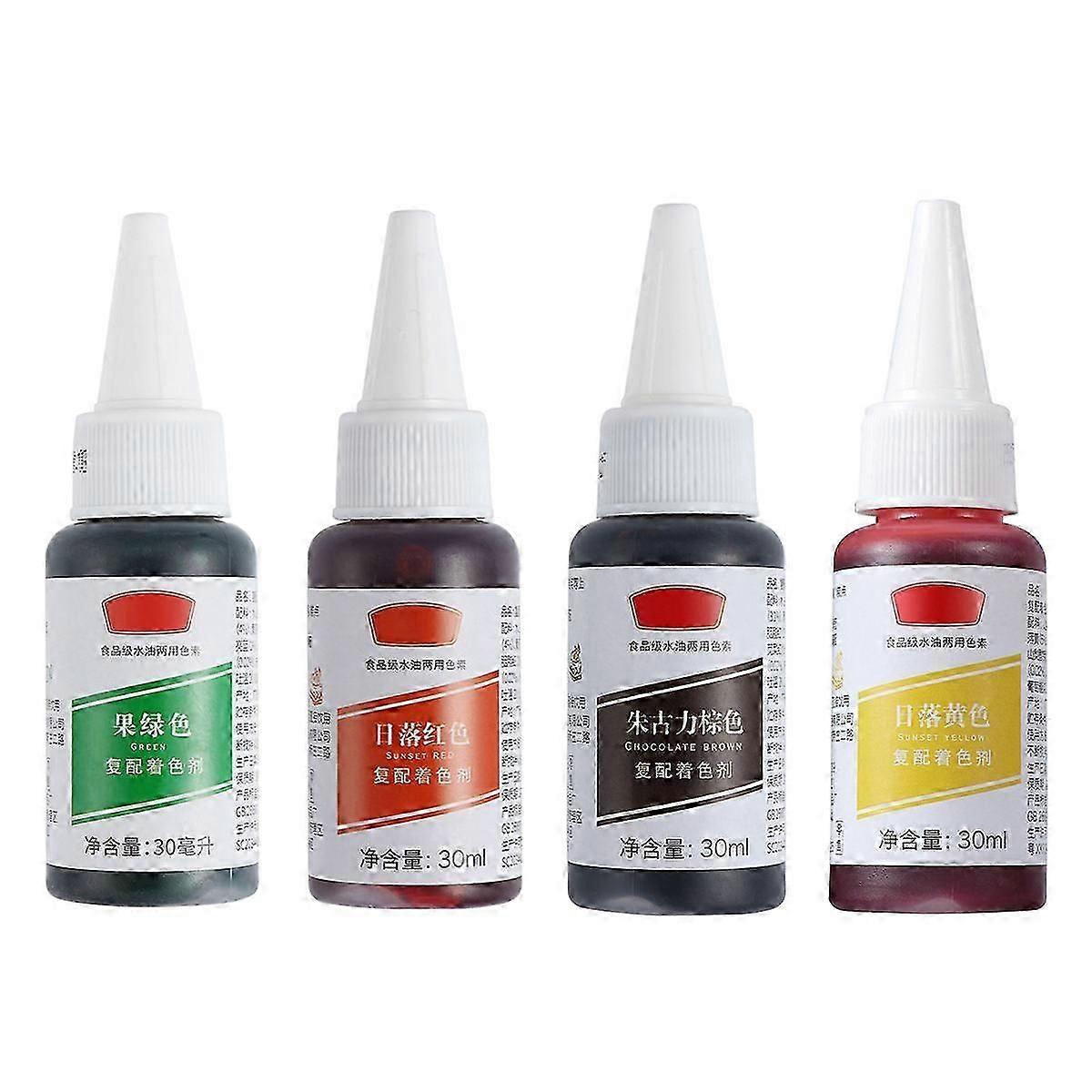 Baking Coloring Food Gel for Cake Decorating 30ml Fruit Green