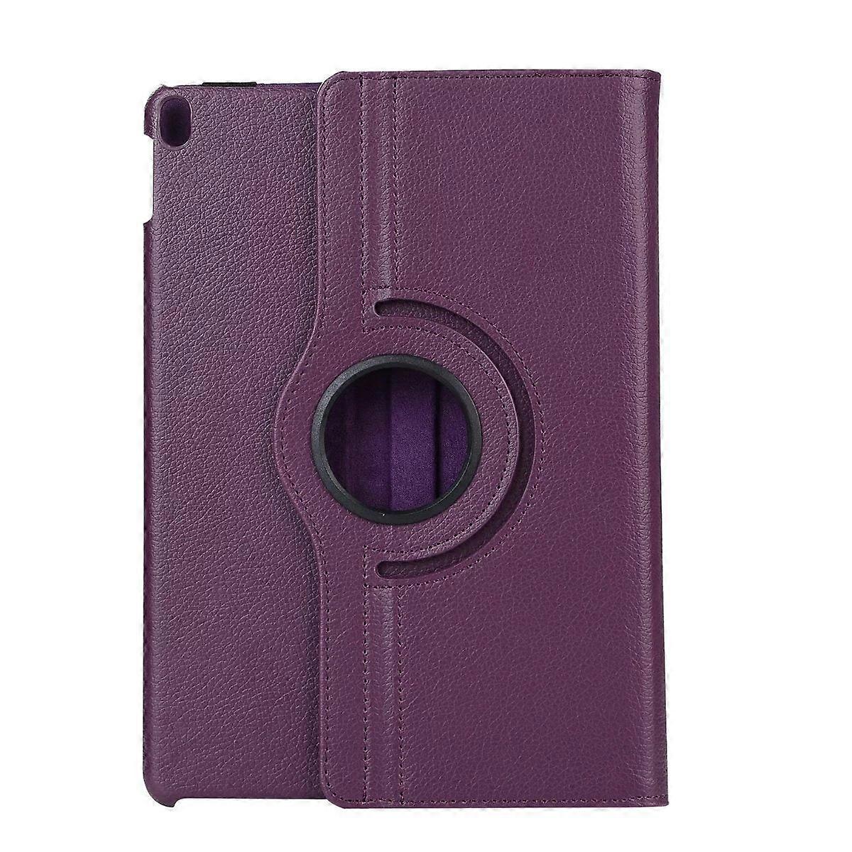 Stylish Case For Ipad Mini 6/mini7 Purple Rotating Leather Stand