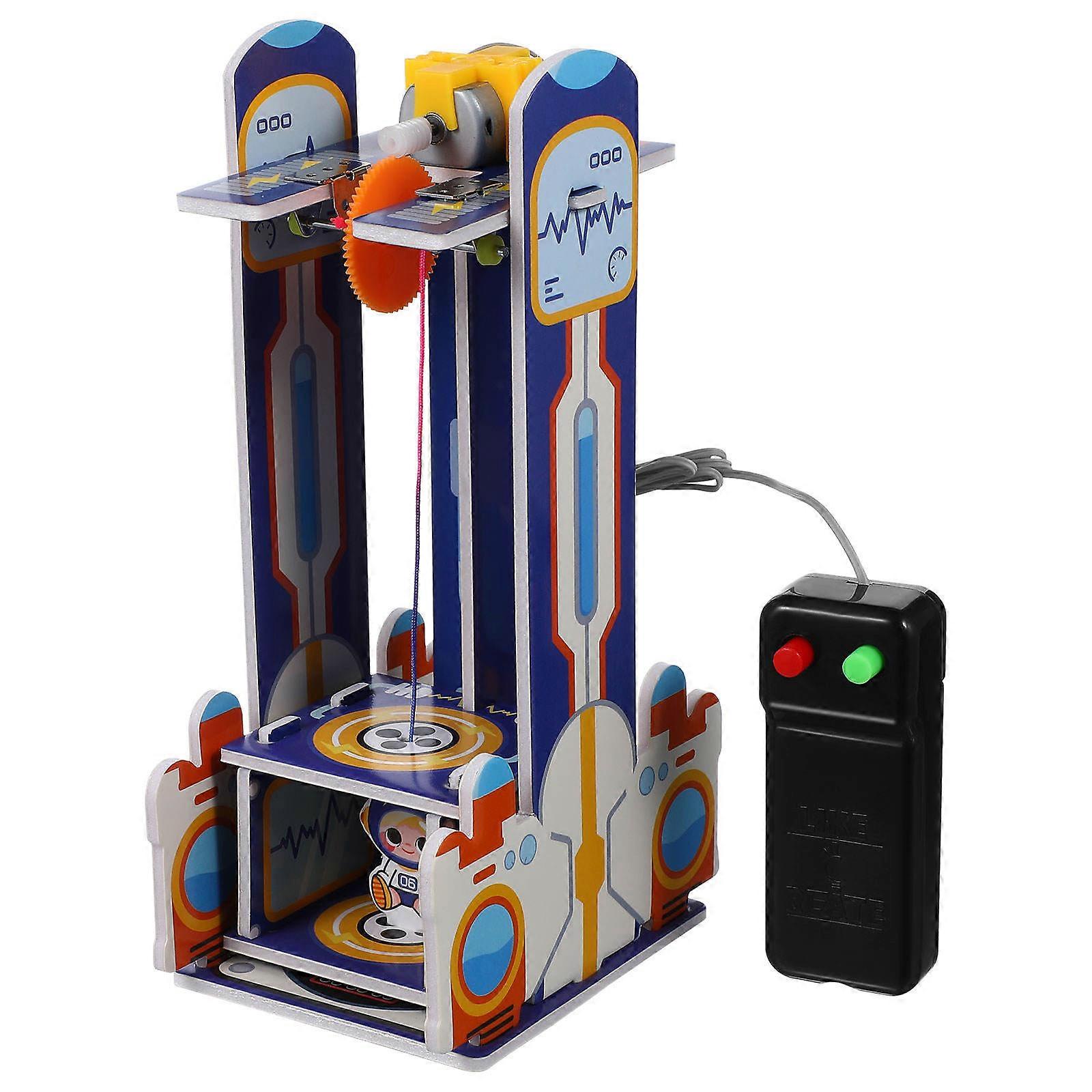 Assembled Science Technology Toy Elevator Toy for Playing 1Set Model