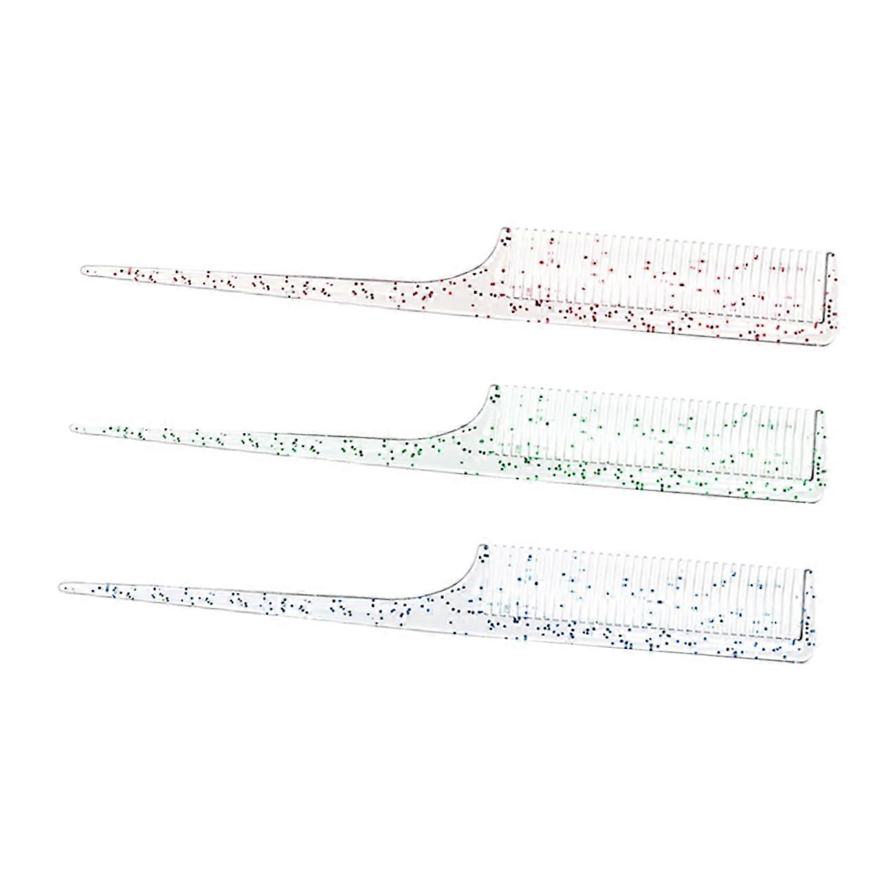 FOYTOKI 3pcs Professional Tail Comb Set for Precise Parting and Hair Styling