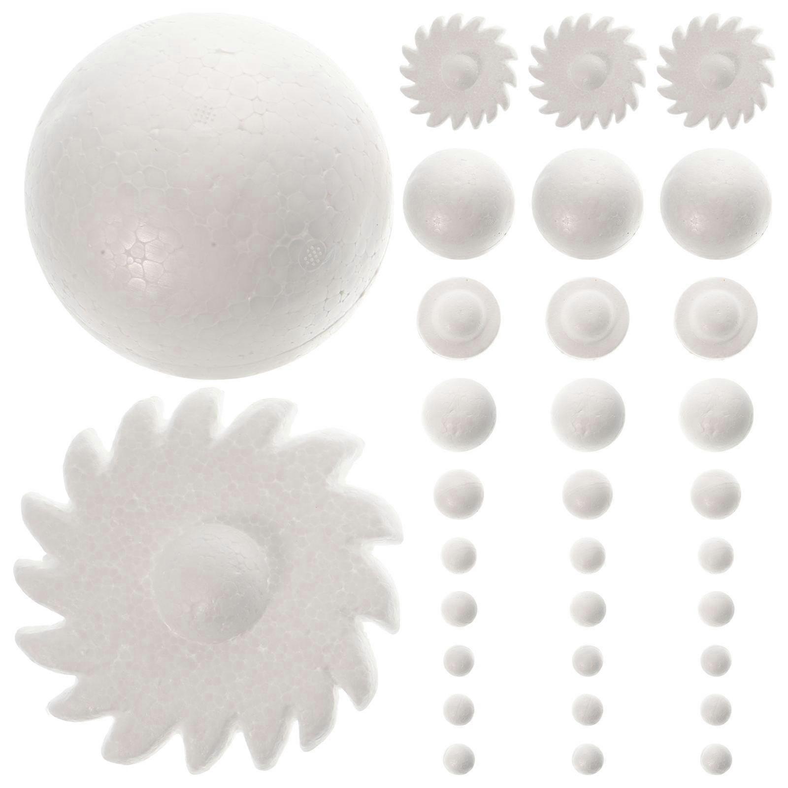 Solar System Models for Kids Engineering Toy Set 4 Sets Foam White
