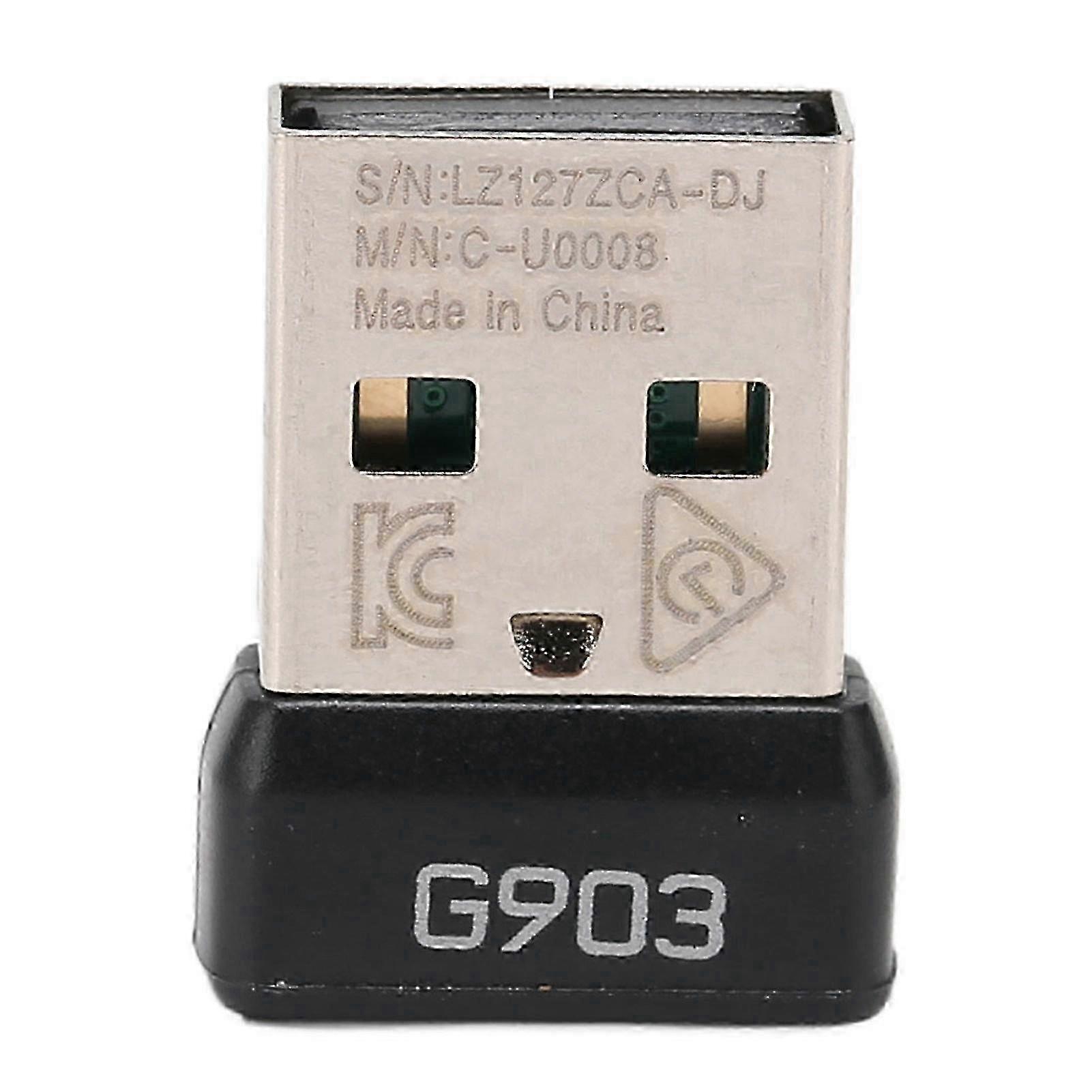 25-26 USB Receiver Wireless 2.4G Mouse Receiver Adapter Replacement for Logitech G903 Wireless Mouse