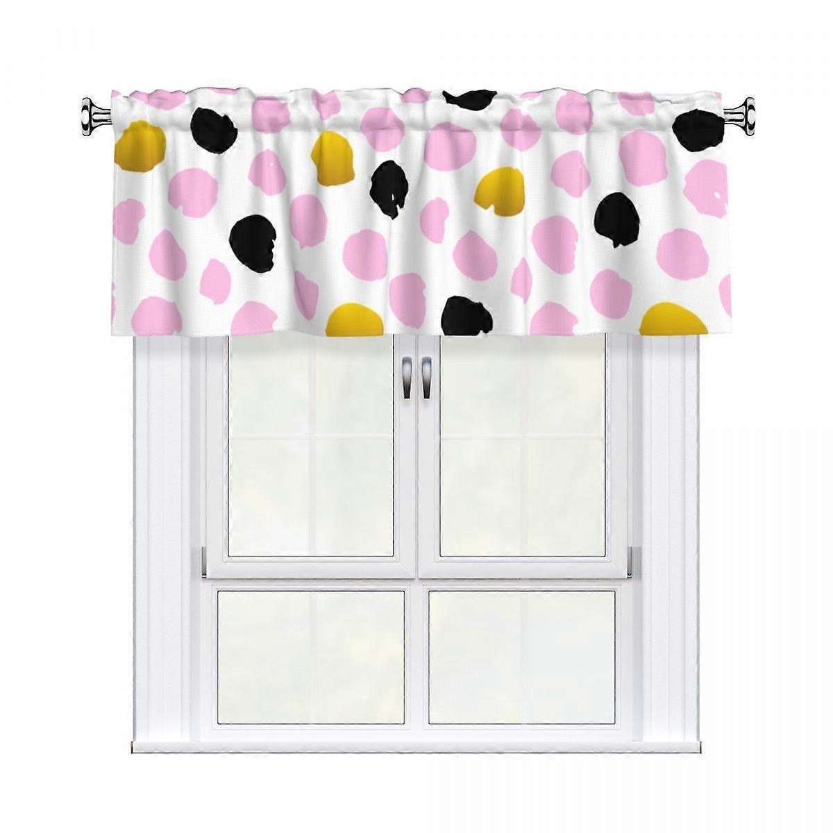 Rod Pocket Small Kitchen Curtain Panels