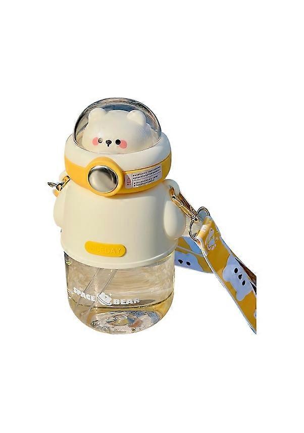 Luckystar Water Glass Plastic Cup-yellow