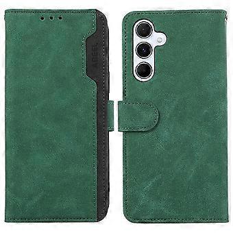 ABEEL für Samsung Galaxy A36 5G Hülle Farbe Spleißen Leder Flip Phone Hülle RFID Blockierung