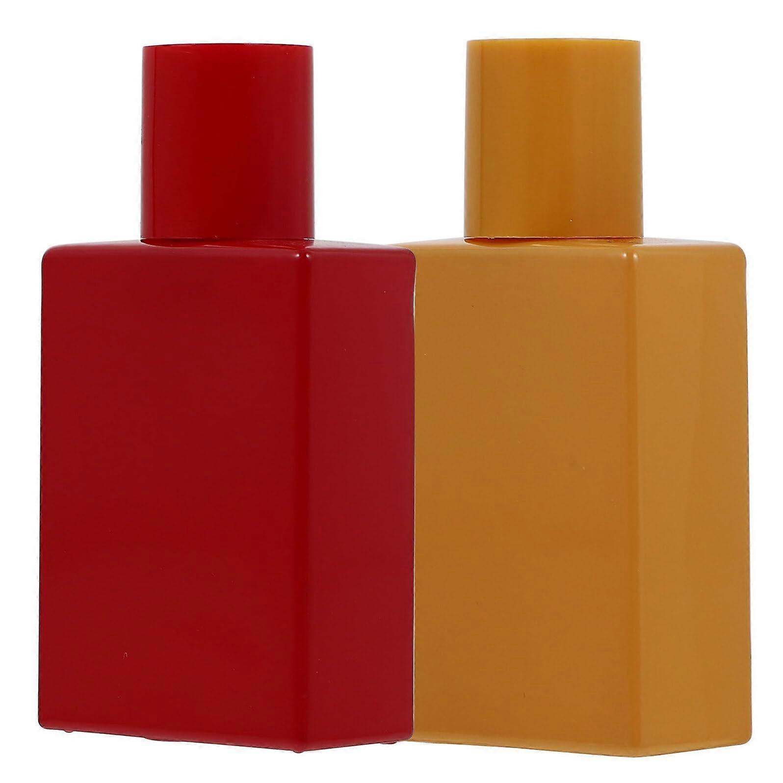 2Pcs Travel Perfume Bottle Set, Refillable Glass Atomizer with LeakProof Easy Spray Design