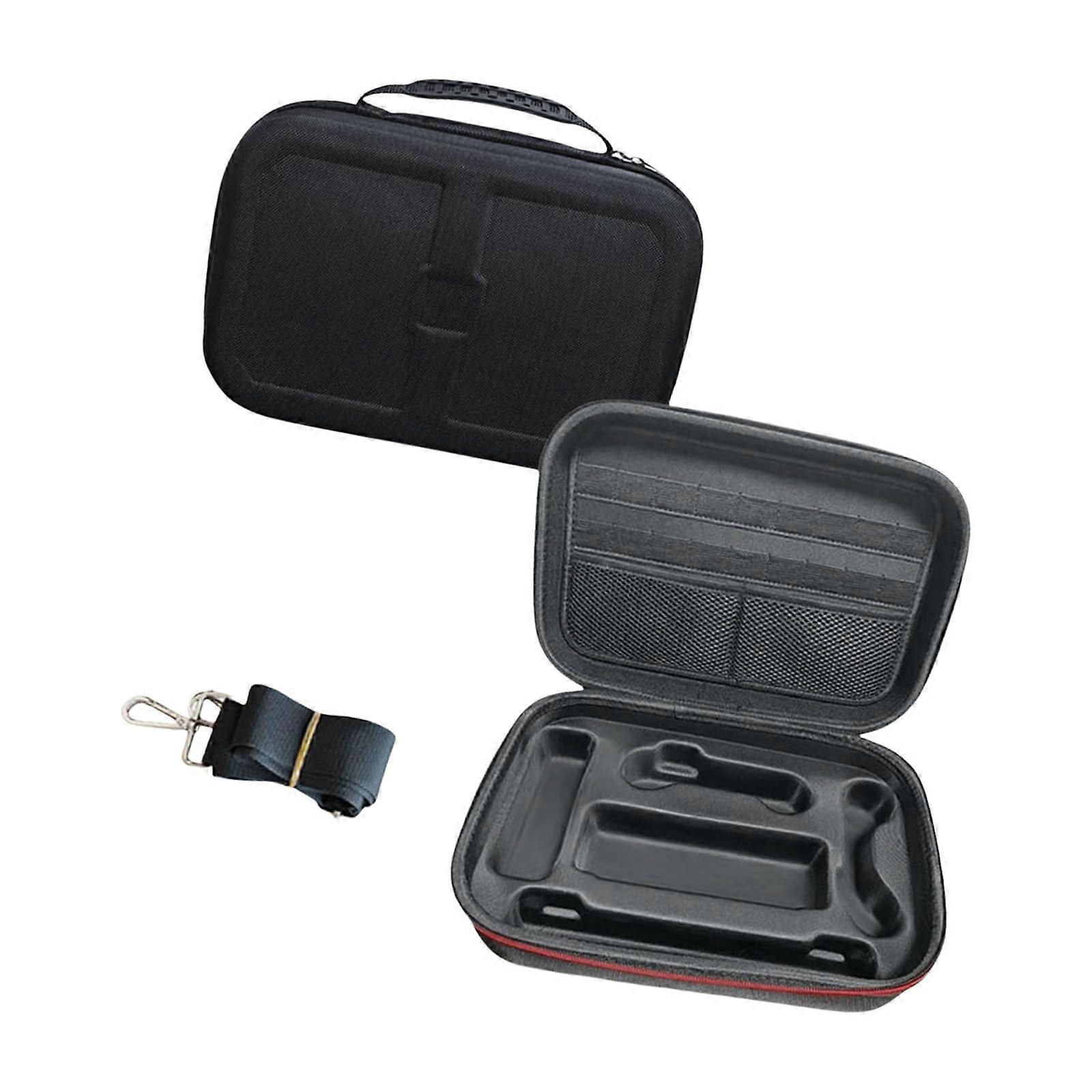 Game Console Carrying Case with Water Resistant Shell, 18 Game Slots and Multiple Storage Pockets