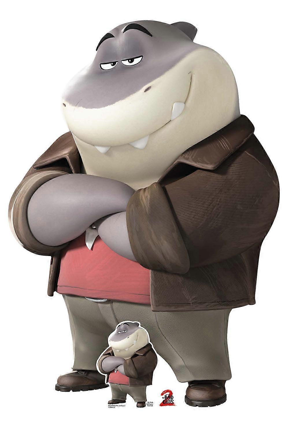 Mr Shark from The Bad Guys 2 Cardboard Cutout / Standee