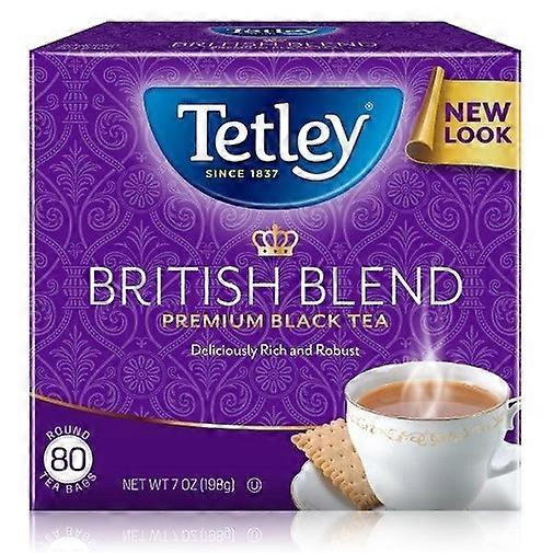 Tetley British Blend Premium sort te poser
