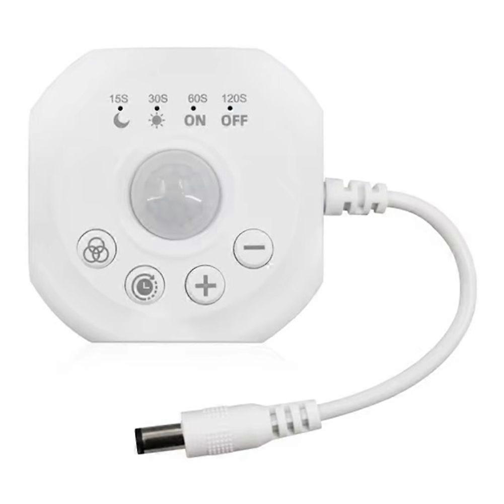 DC5-24V PIR Motion Sensor Light Switch LED Strip Controller Monochrome Dimmer DC Timer Automatic Movement Detector