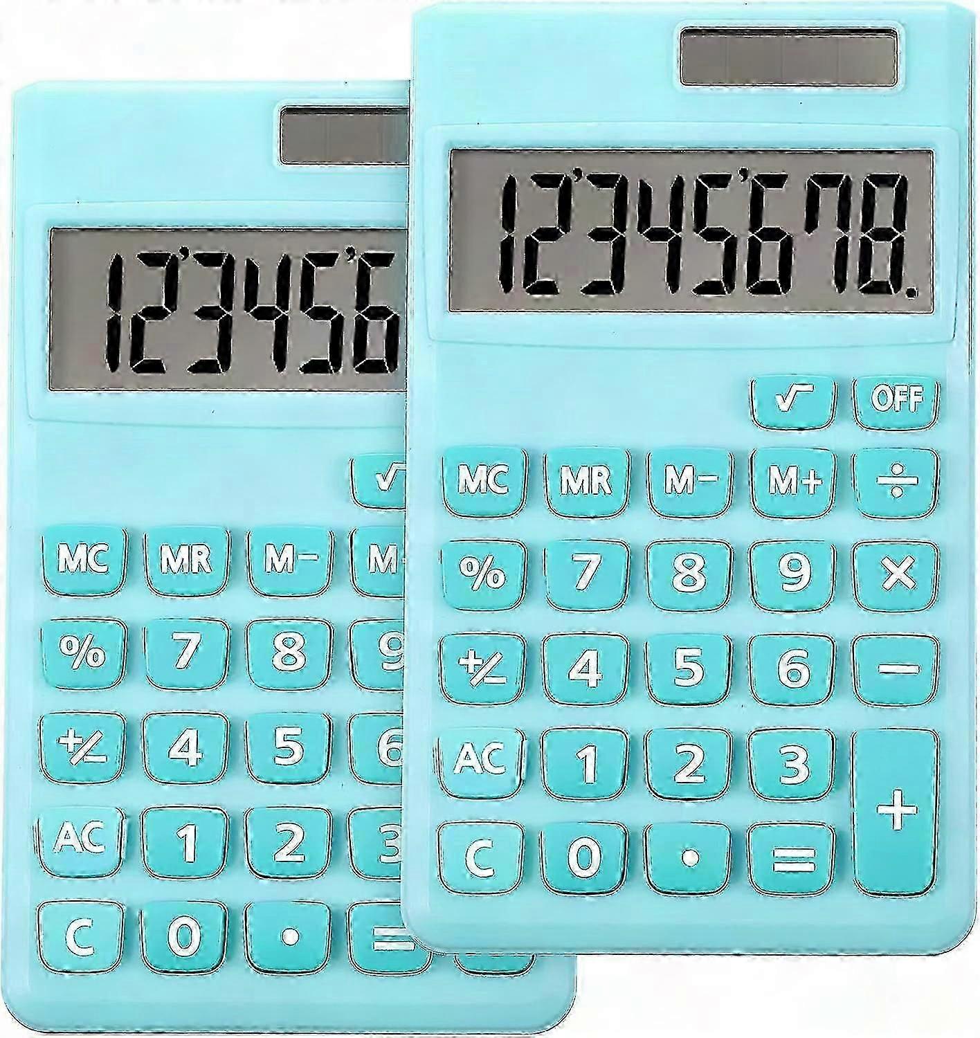 Mini Digital Calculator - Compact and Durable Basic Desktop Tool for Everyday Use