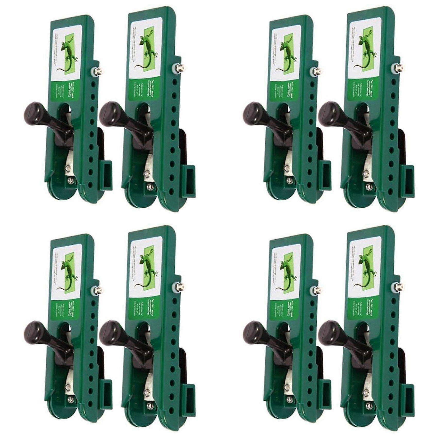 Fiber Cement Siding Installation Tools - 3/8 Inch Compatible Lap Gauge with Adjustable Reveals, 8 Pack