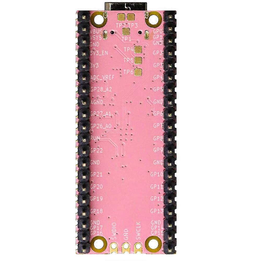 For Raspberry Pi Pico Development Board Pre-Soldered with Headers RP2040 Microcontroller ENIG Processed Type C