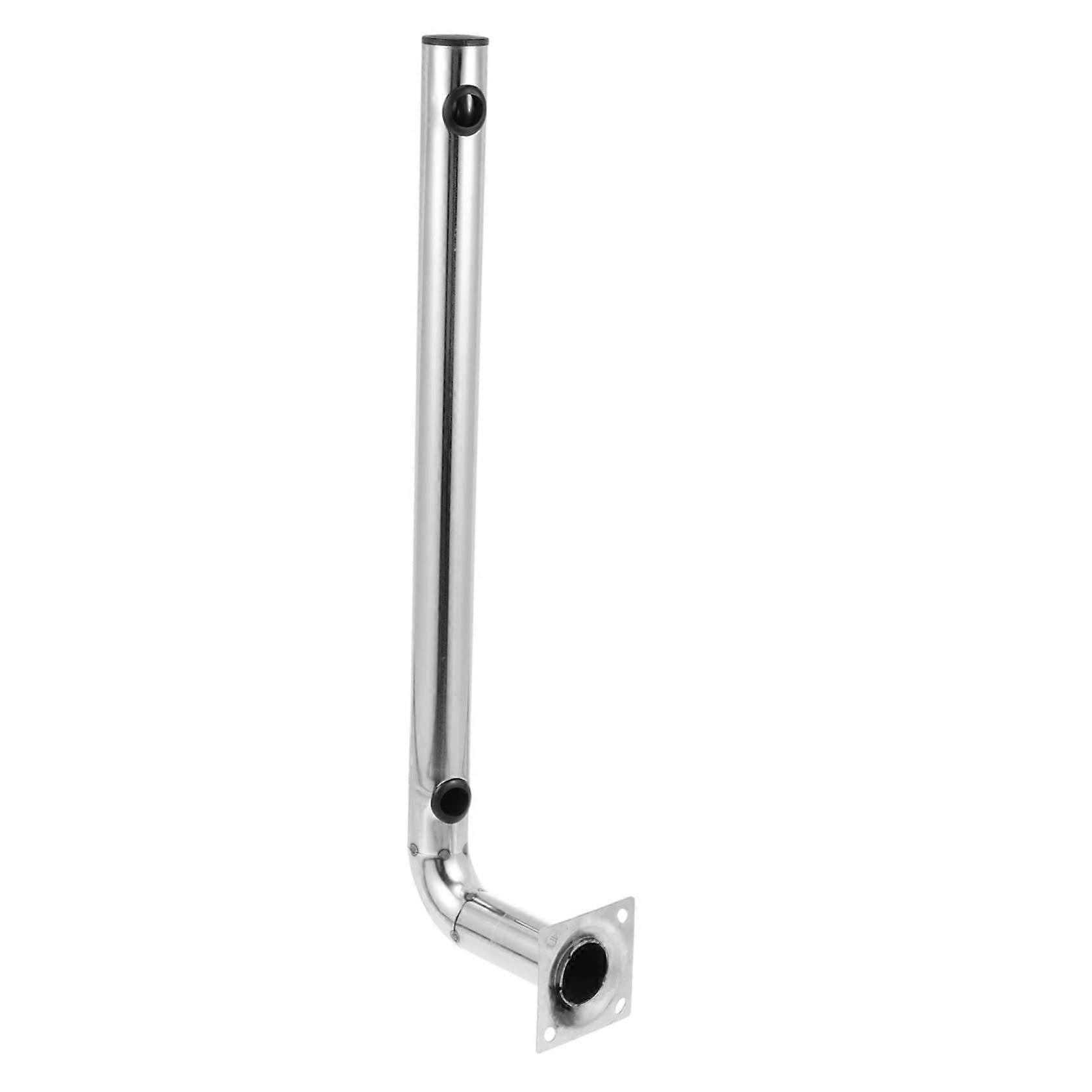 Stainless Steel LShape Antenna Mount Bracket Weatherproof Outdoor Use with Mounting Hardware