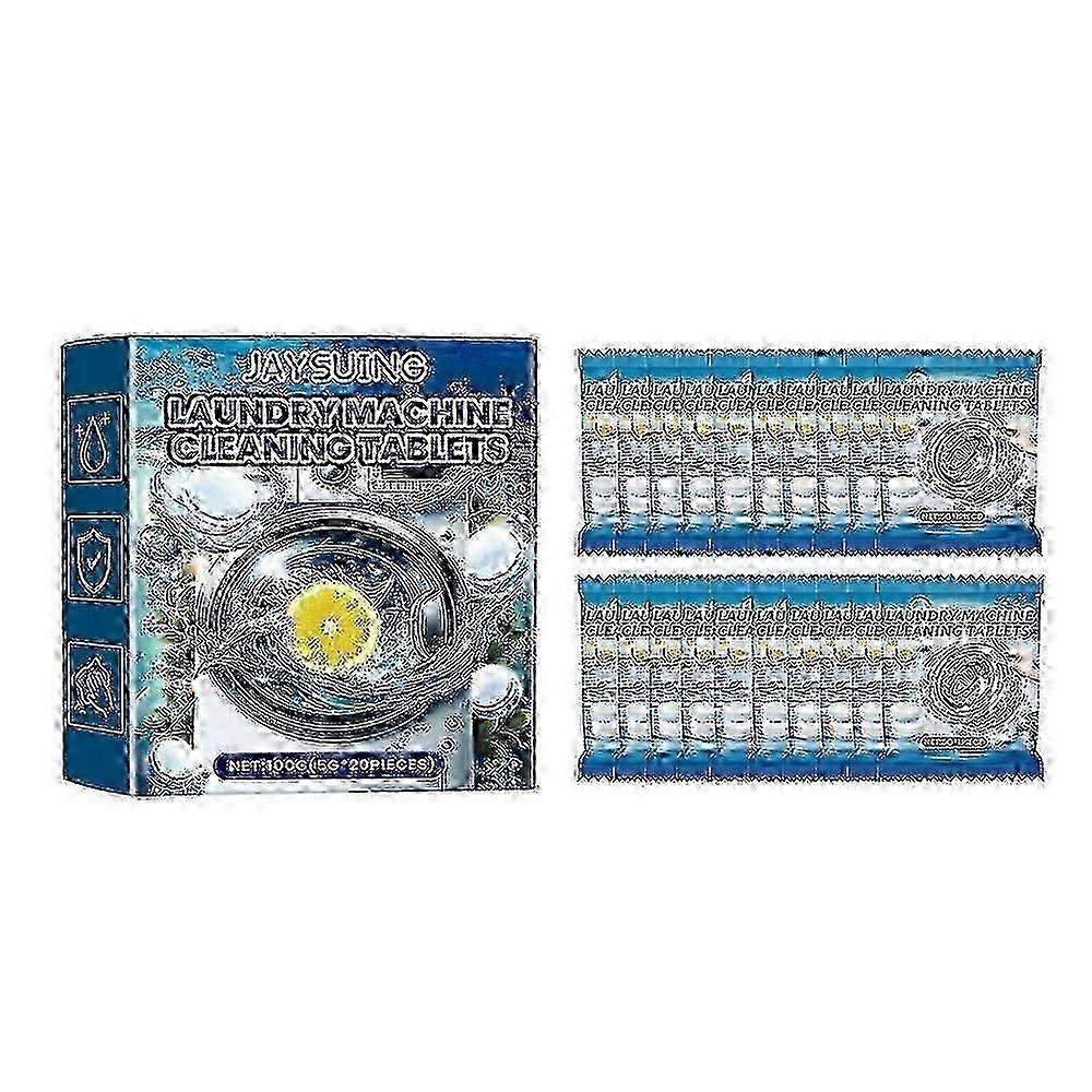 Finally Fresh Washing Machine Cleaner White Count Powder 20PCS New Arrival