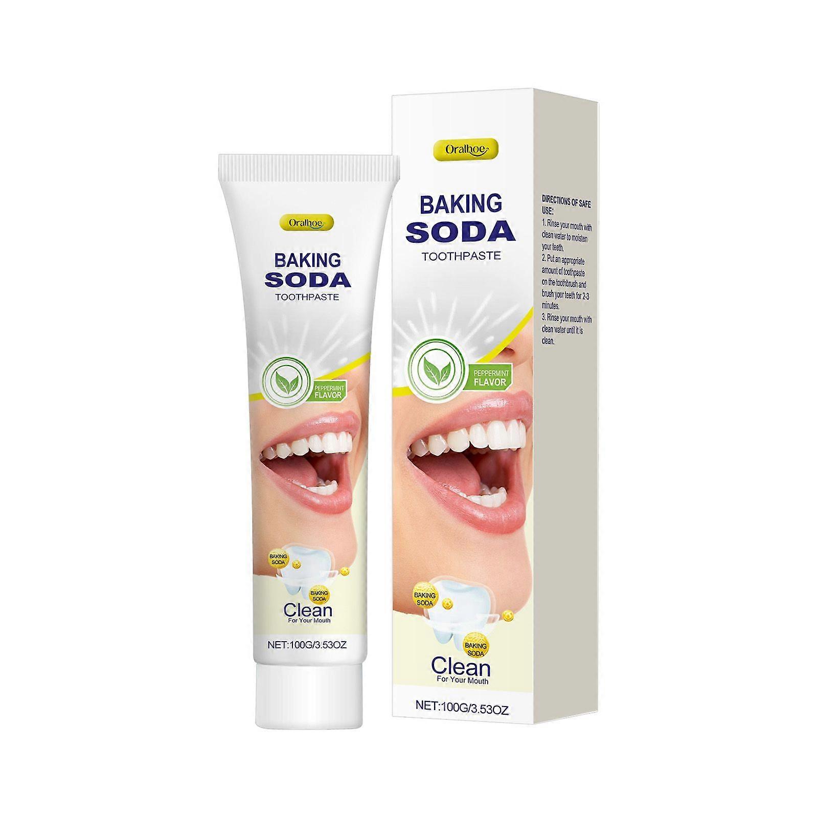 Refreshing Care Toothpaste Is Carefully Formulated With Mint Leaves And Baking Soda