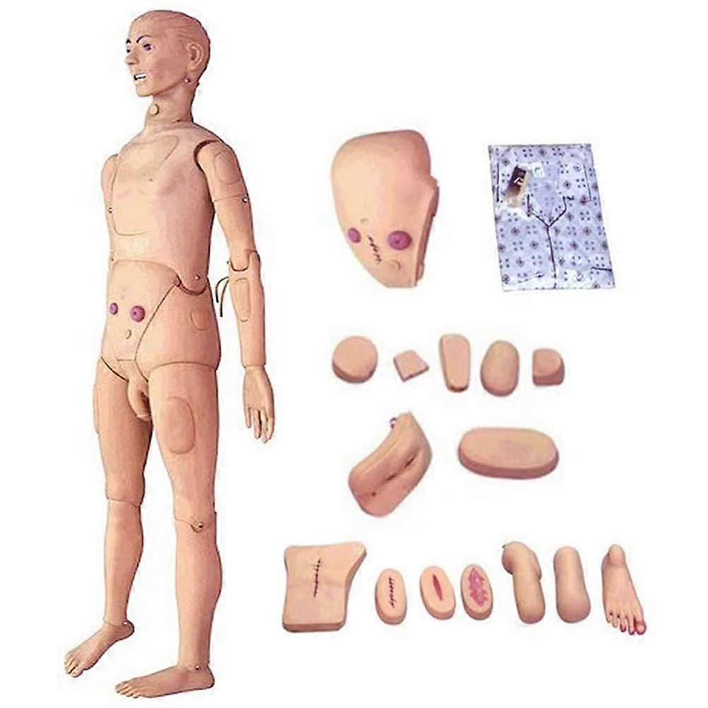 Nursing Manikin MultiFunction Anatomically Accurate Patient Care Simulation for Medical Training