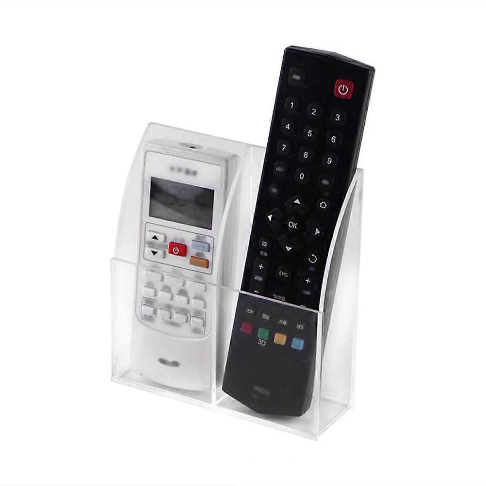 Transparent Storage Box for Remote Control 1Pcs Wall-Mounted Storage Rack