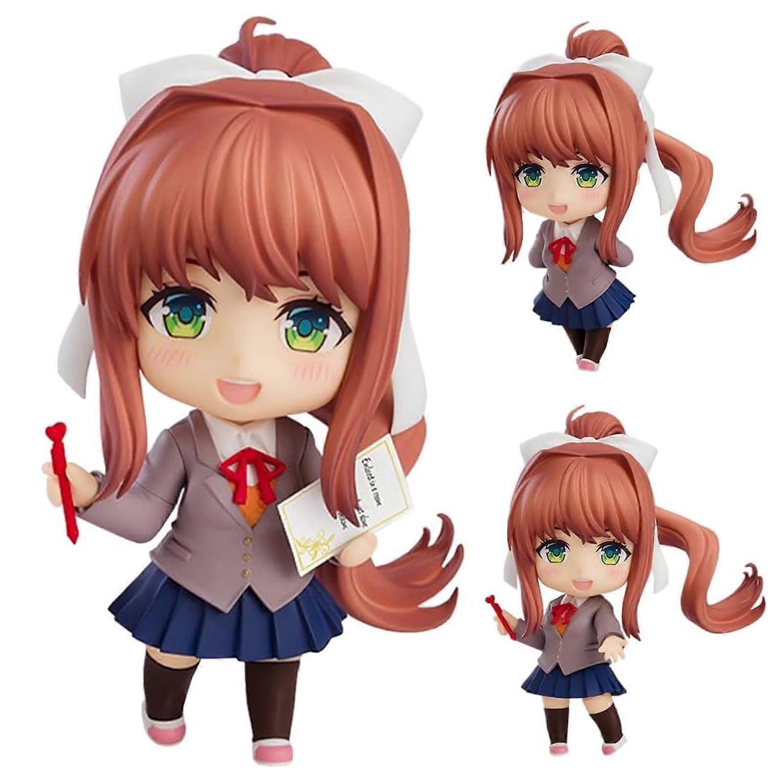 Figure Set Chibi PVC Collectible with Interchangeable Faces