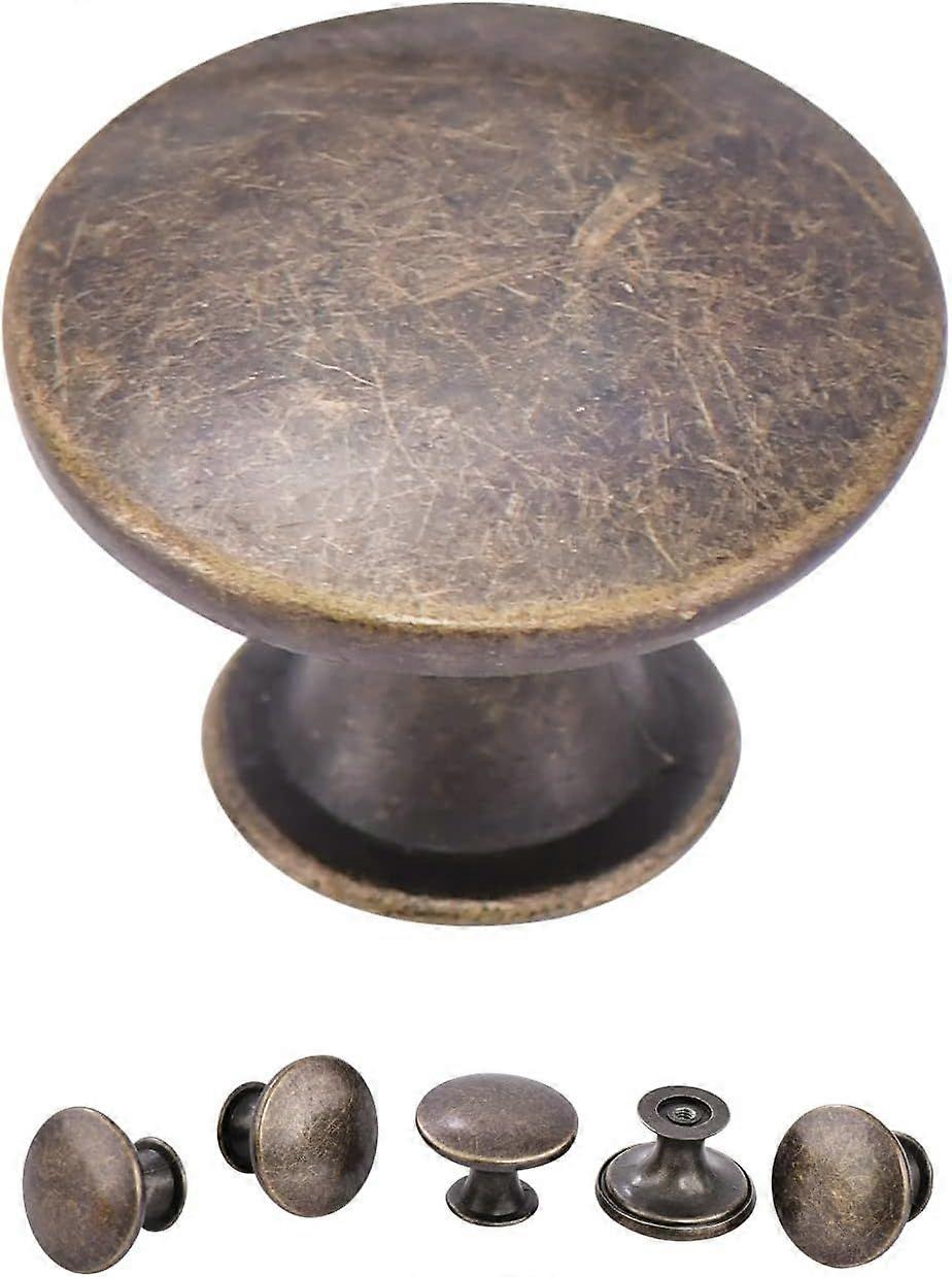 6 Pack Kitchen Cabinet Knobs Dresser Knobs Drawer Knobs Handles, Round Drawer