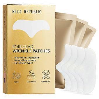 Forehead Wrinkle Patches 24pcs, Overnight Anti Wrinkle Treatment with Hydrating Aloe and Collagen, Noninvasive Forehead Care for All Skin Types