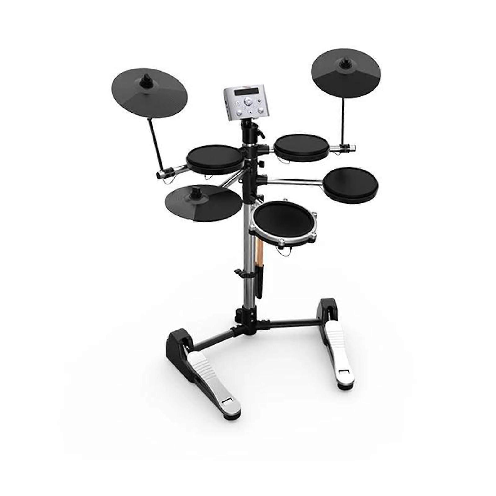 Electronic Drum Kit with BuiltIn Metronome, Foldable Compact Design for Home Practice Beginners