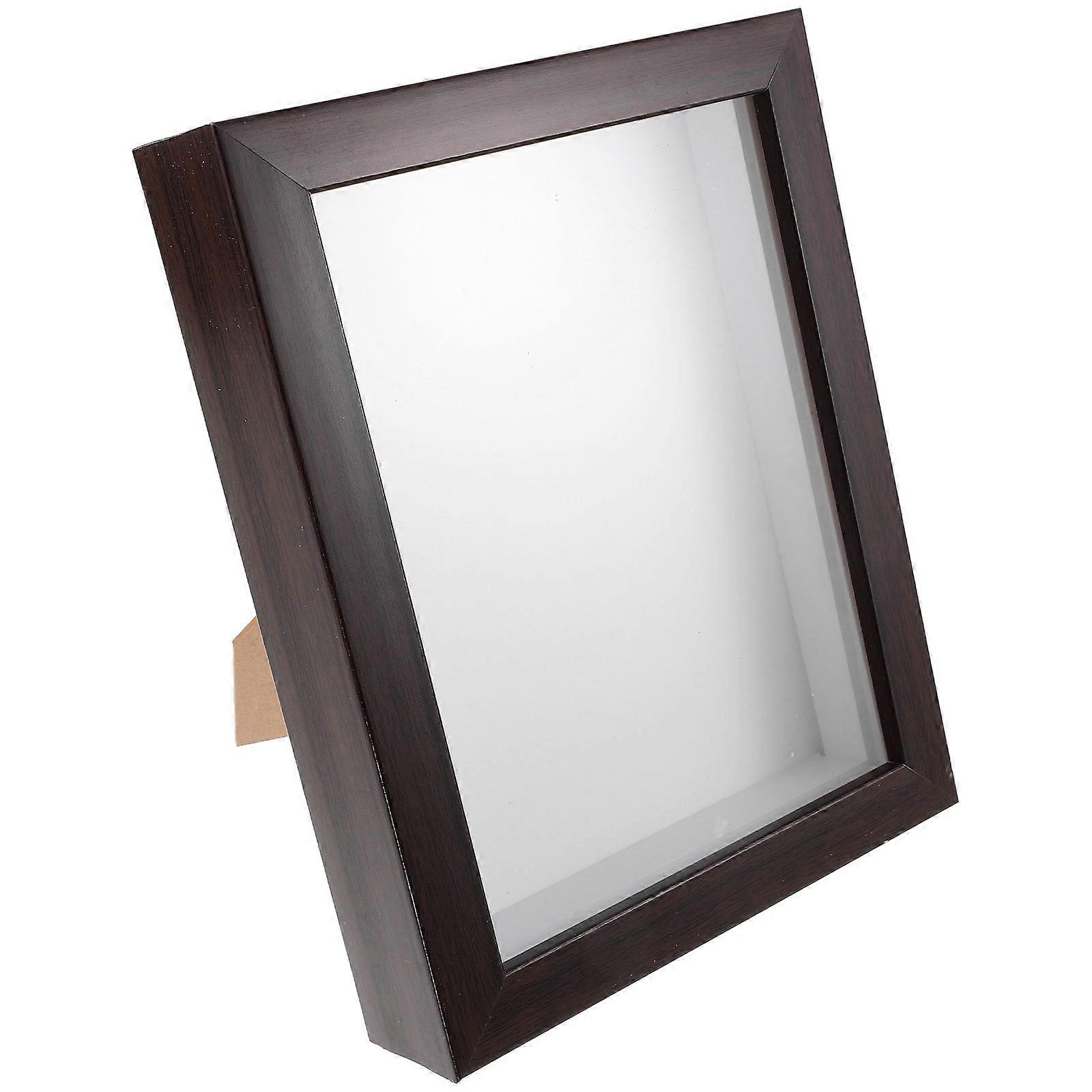 Shadow Box Picture Frame for DIY Use with Multi Material Display