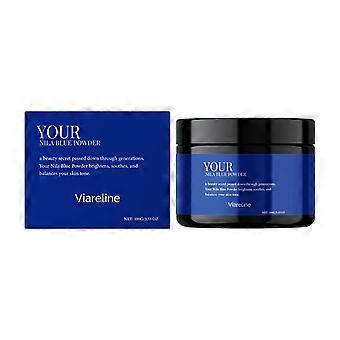 Viareline Indigo Spreadable Mask Powder - Moisturizing, Refines Pores, Evens Skin Tone, Skincare Mask Powder