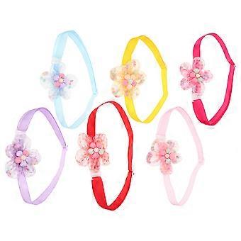 Cat Dog Collar Pet Accessory Flower Collar for Pet Use 30Pcs