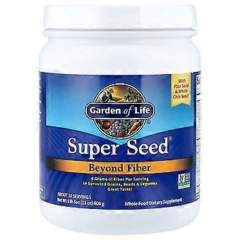 Livets trädgård, Super Seed, Bortom Fiber, 1 lb 5 oz (600 g)