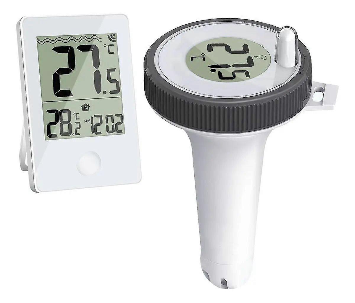 Schwimmendes Poolthermometer, gut ablesbar, digital